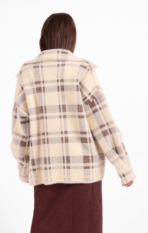 Lola Plaid Coat