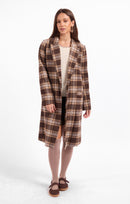 Columbia Plaid Coat