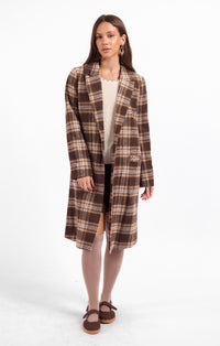 Columbia Plaid Coat
