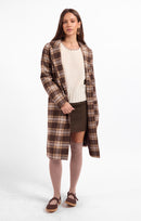 Columbia Plaid Coat