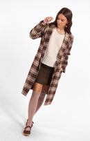 Columbia Plaid Coat