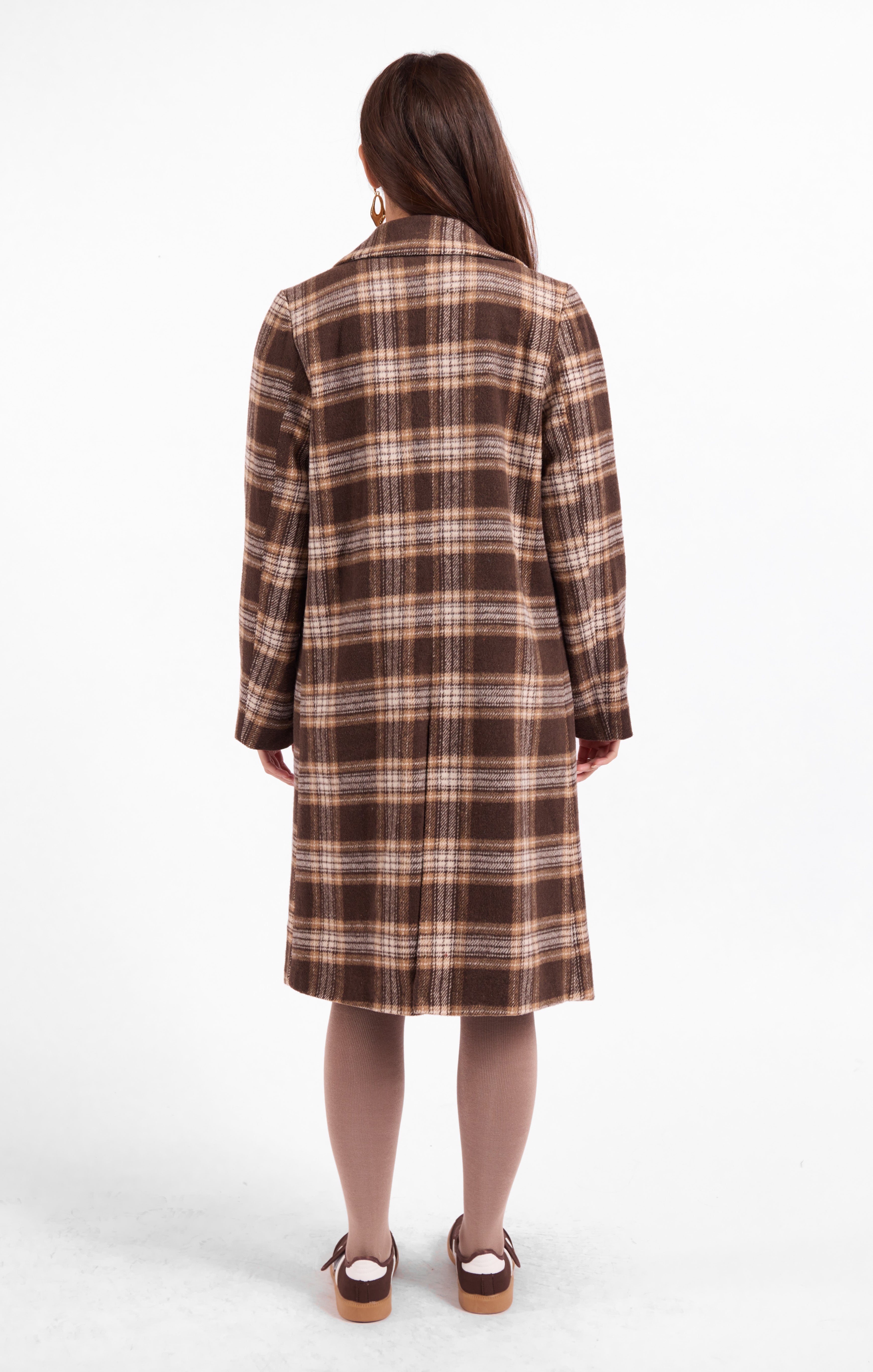 Columbia Plaid Coat