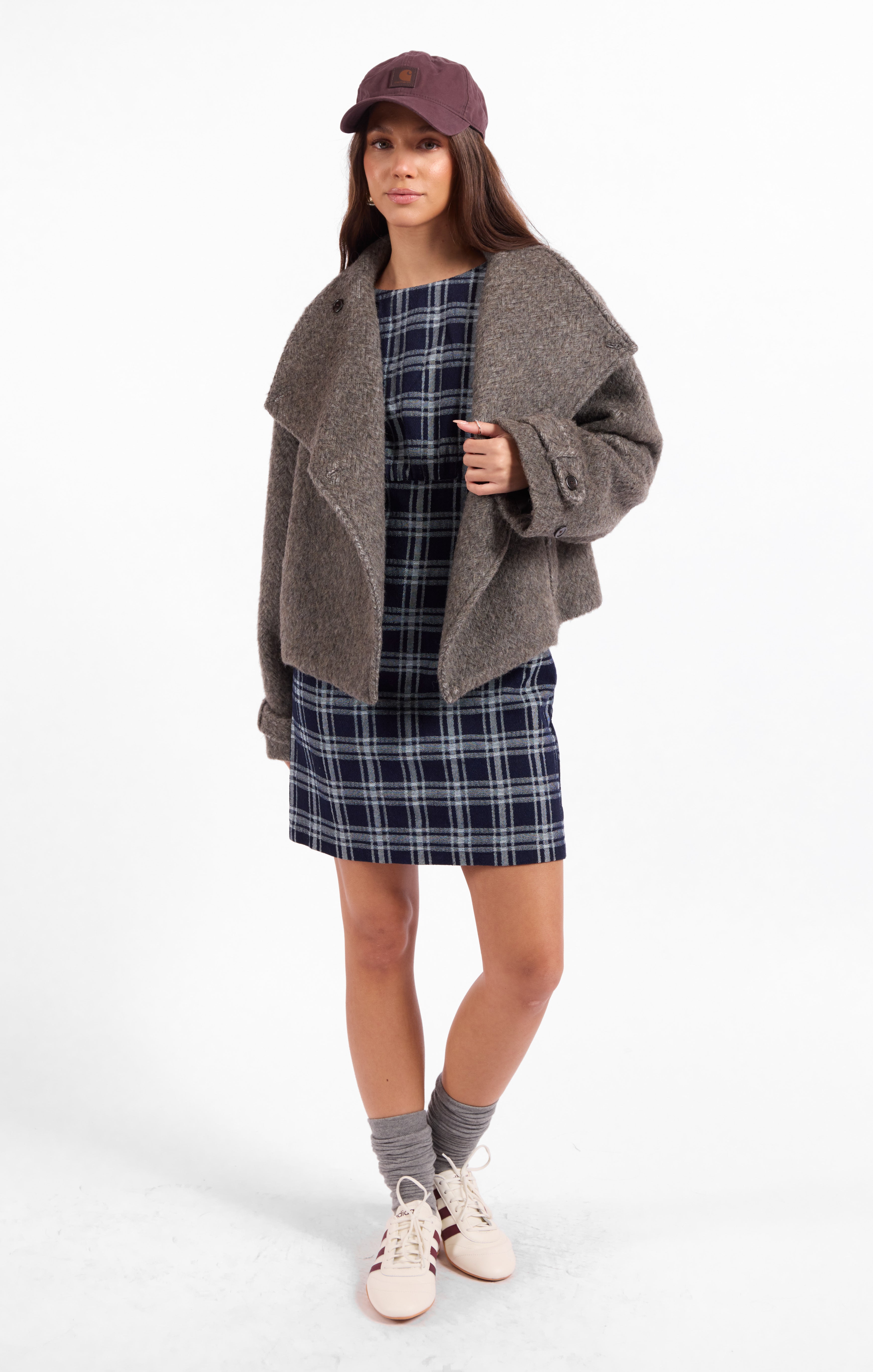 Boston Oversized Collar Jacket