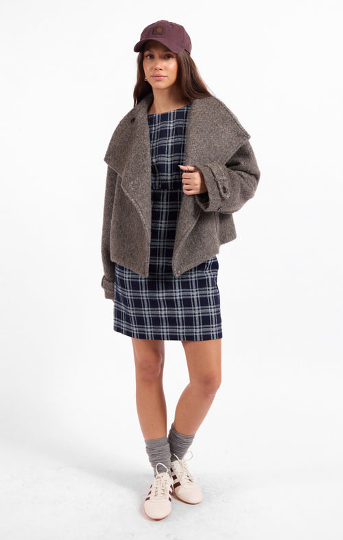 Boston Oversized Collar Jacket