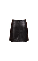 Academy Vegan Leather Mini Skirt