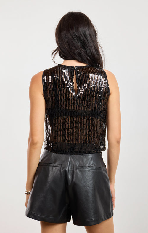 Encore Sequin Shell Top