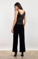 Cheryl Velvet Mix Top