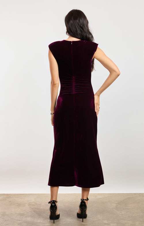 Femme Fatale Midi Dress