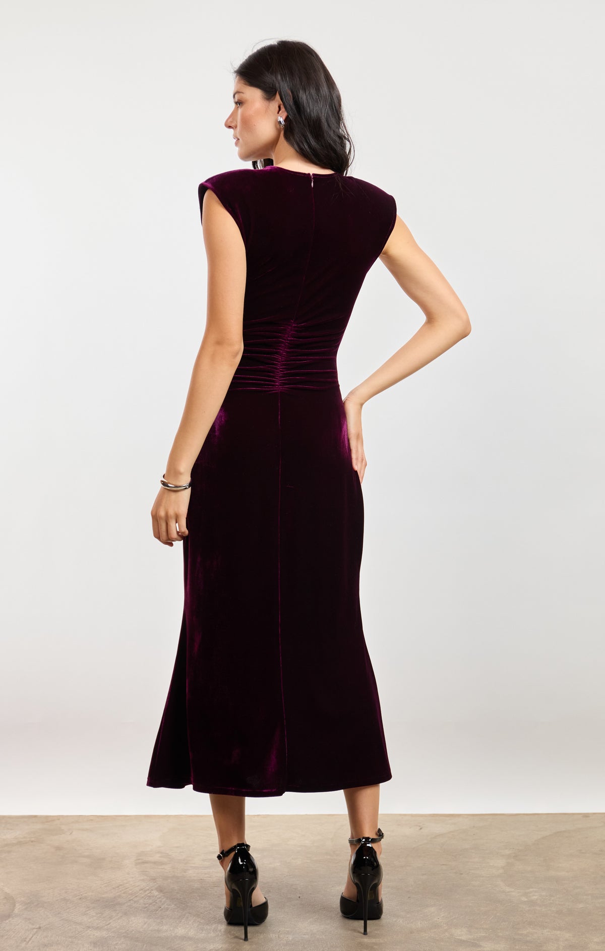 Femme Fatale Midi Dress