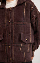 Lola Plaid Sweater Jacket